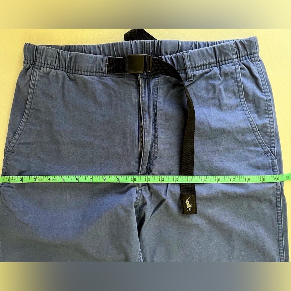 POLO Ralph Lauren Classic Fit Chino Utility Pant Old Money Casual Gorpcore Blue - Picture 7 of 8